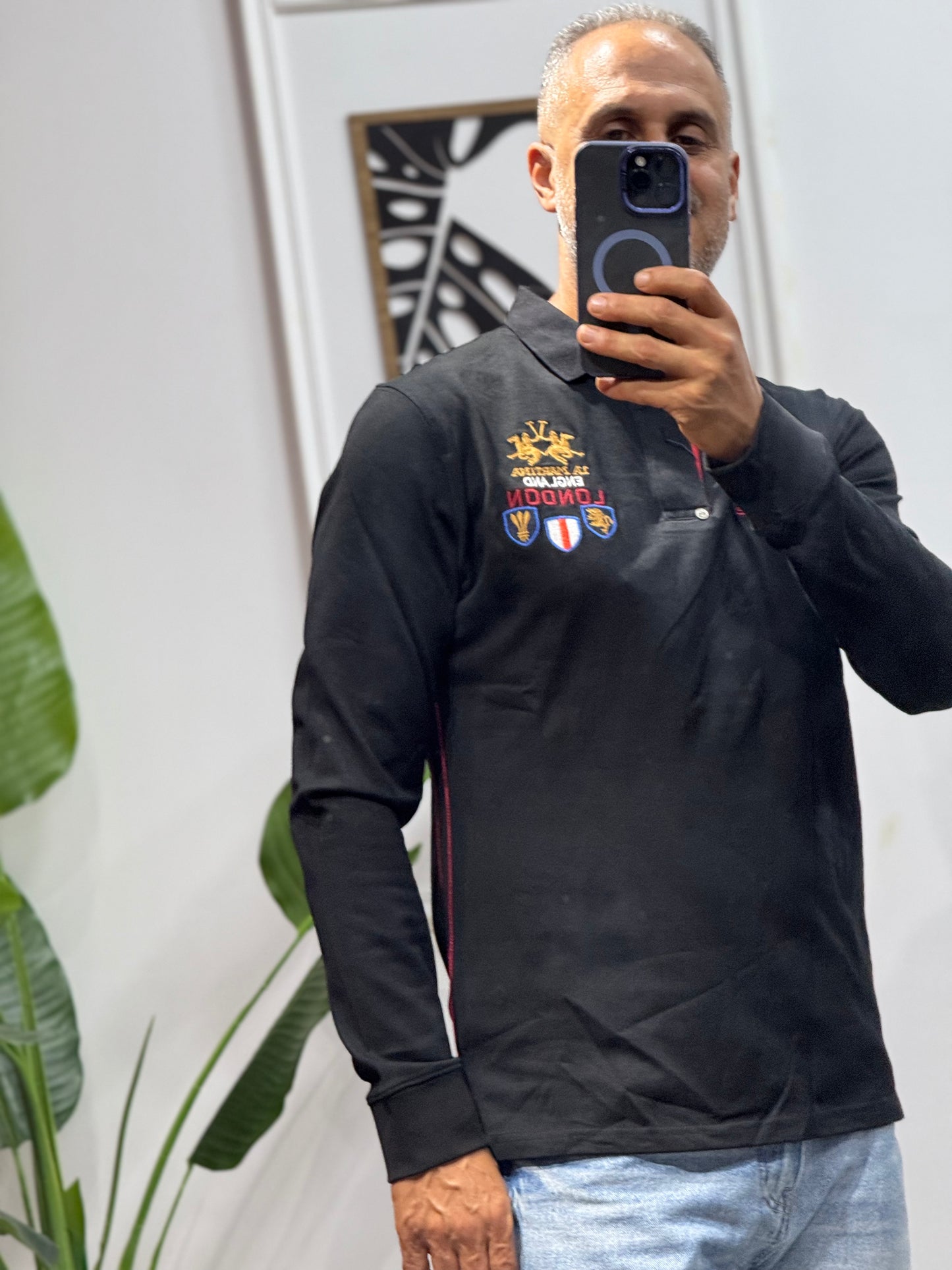 La Martina Men's polo shirt in a regular fit & FDN06