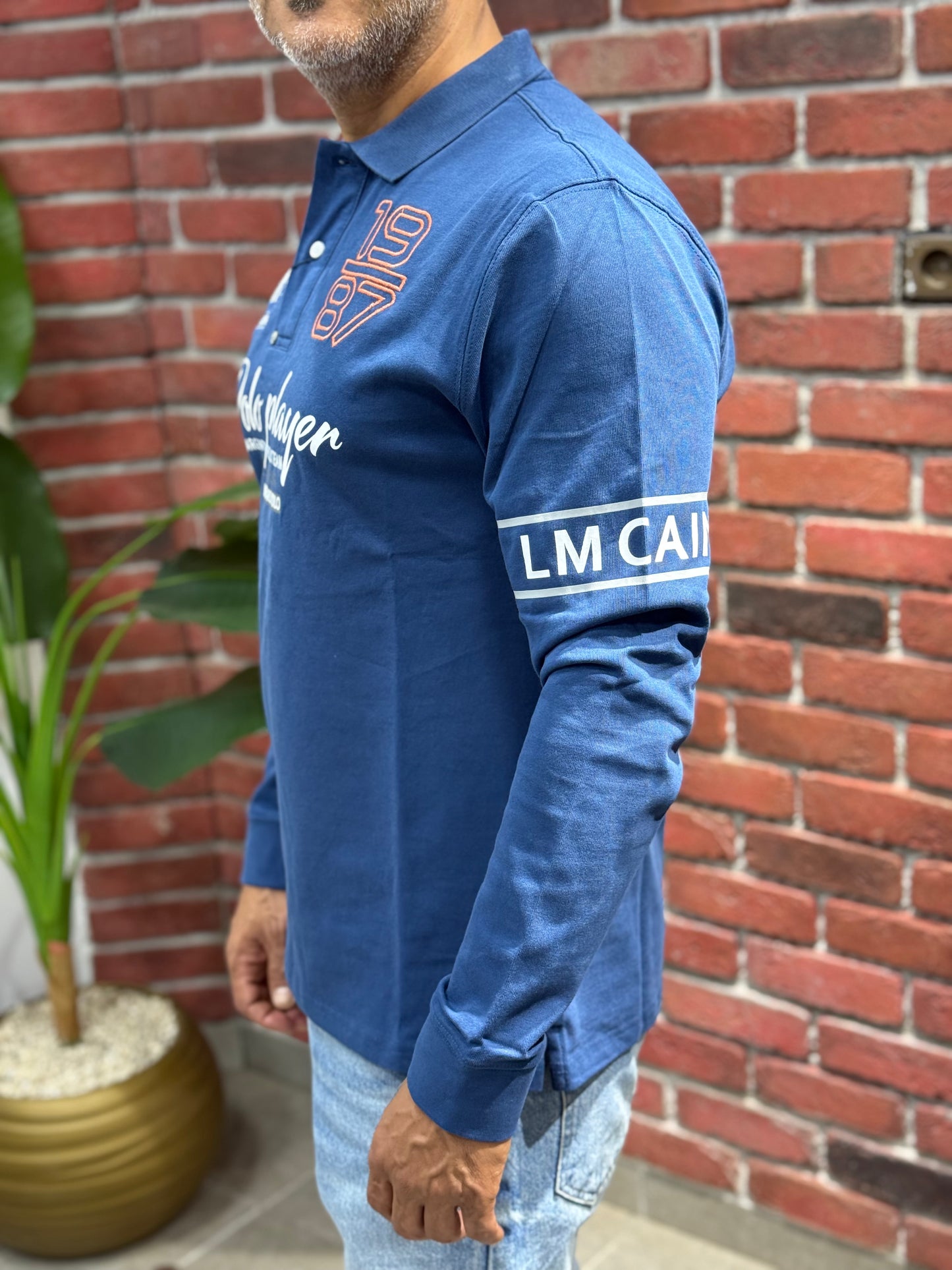 La Martina Men's polo shirt in a regular fit & FDN12