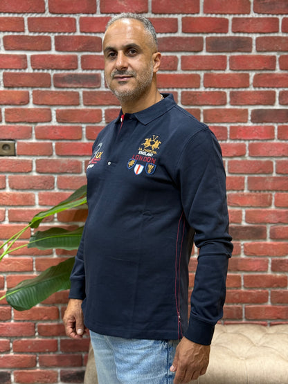 La Martina Men's polo shirt in a regular fit & FDN01