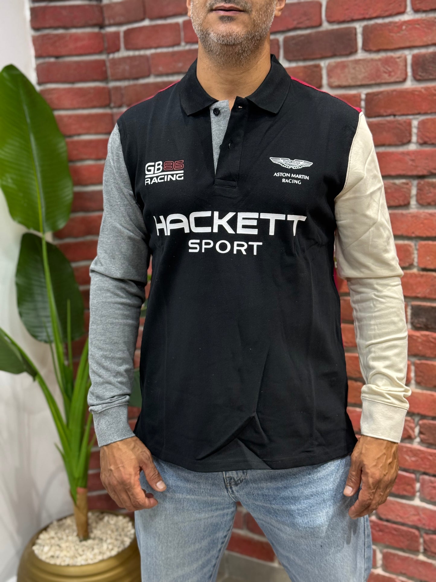 Hackett Men's polo shirt in a regular fit & FDN05