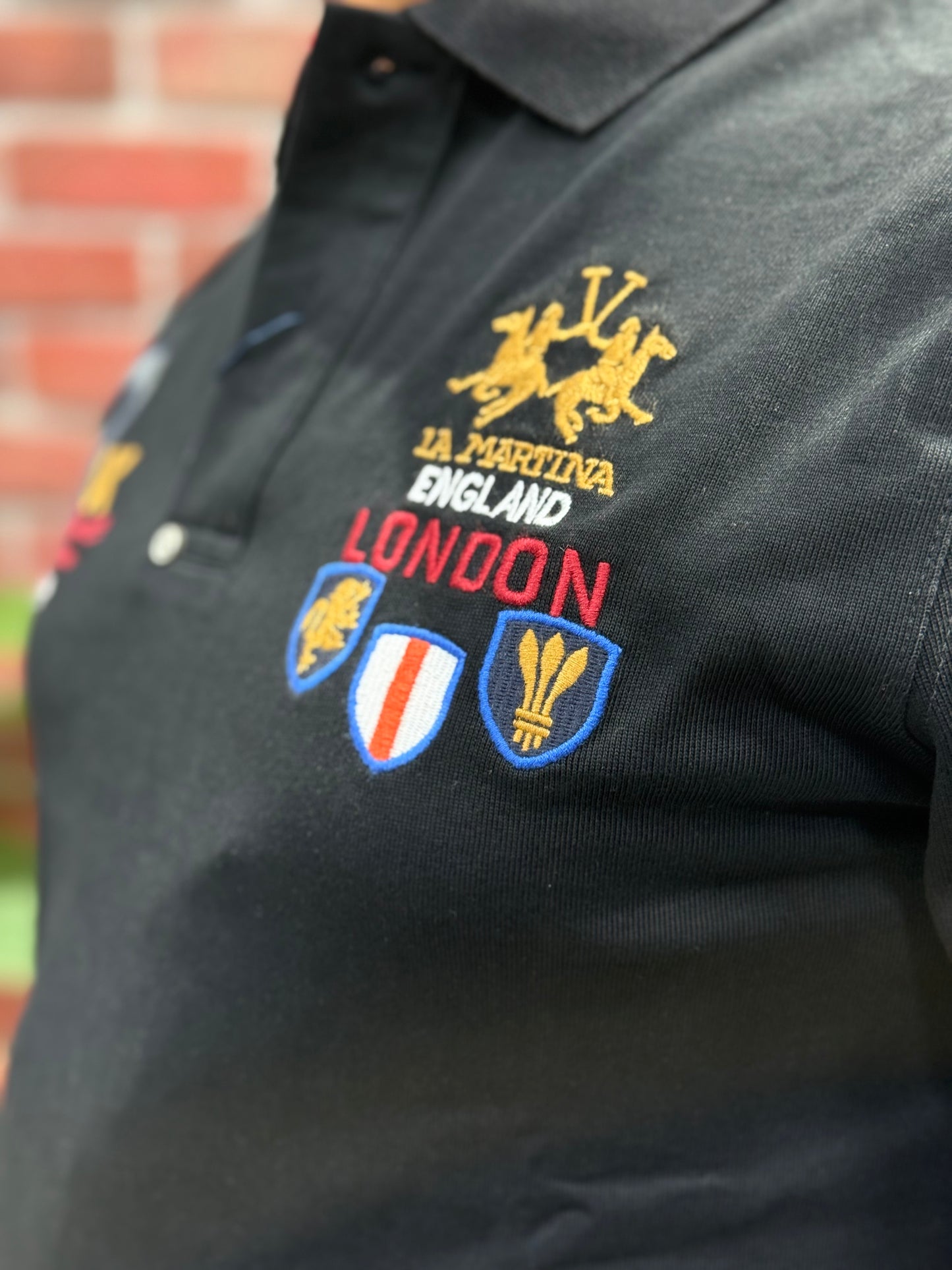 La Martina Men's polo shirt in a regular fit & FDN06