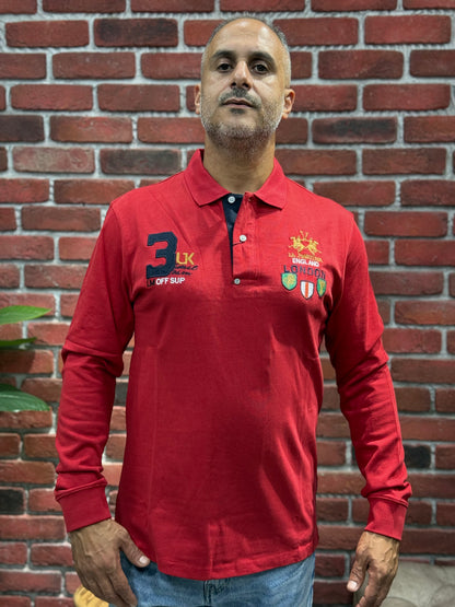 La Martina Men's polo shirt in a regular fit & FDN07