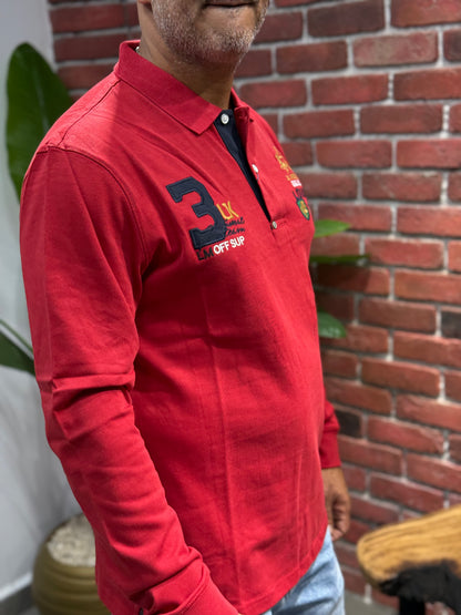 La Martina Men's polo shirt in a regular fit & FDN07