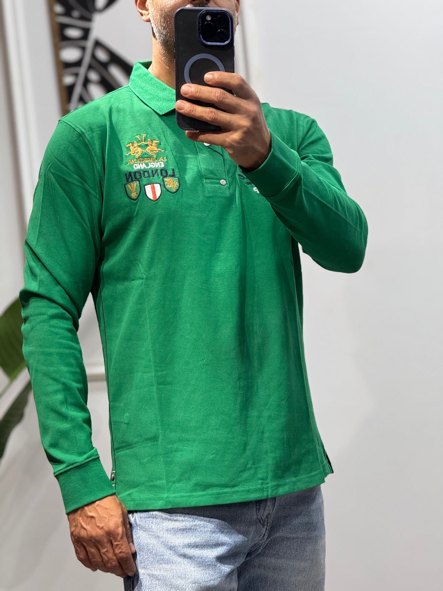 La Martina Men's polo shirt in a regular fit & FDN08