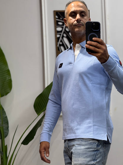 La Martina Men's polo shirt in a regular fit & FDN09