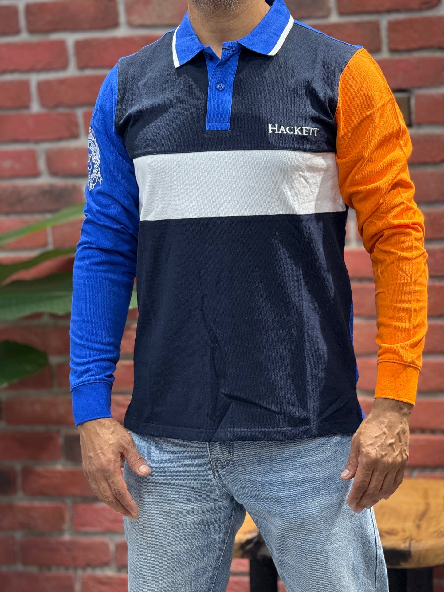 La Martina Men's polo shirt in a regular fit & FDN10