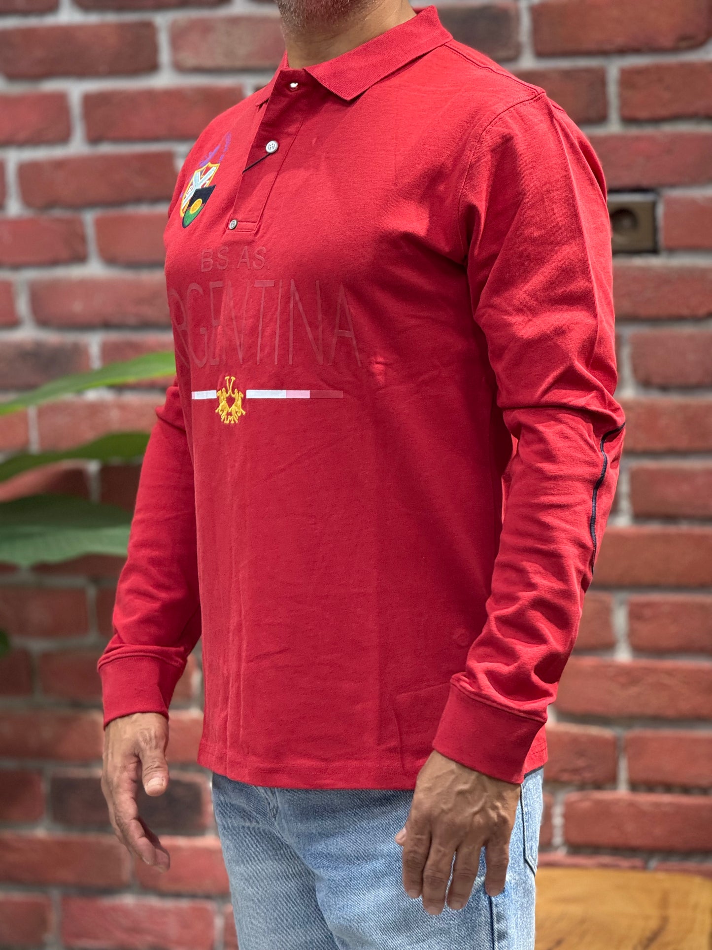 La Martina Men's polo shirt in a regular fit & FDN11