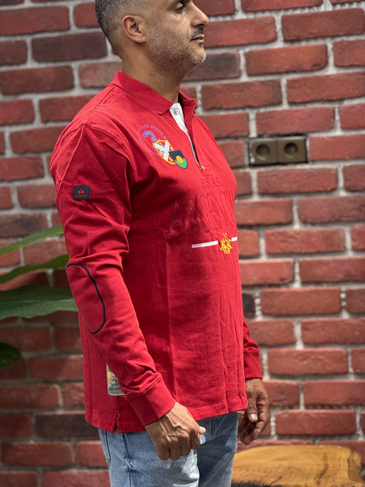 La Martina Men's polo shirt in a regular fit & FDN11