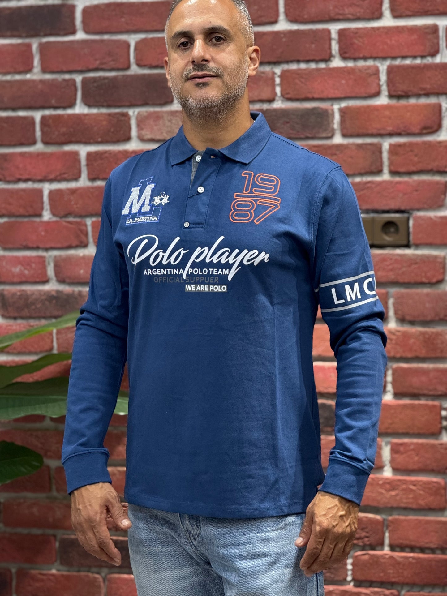 La Martina Men's polo shirt in a regular fit & FDN12