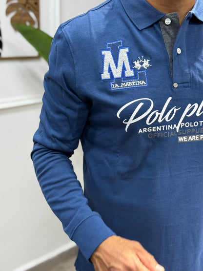 La Martina Men's polo shirt in a regular fit & FDN12