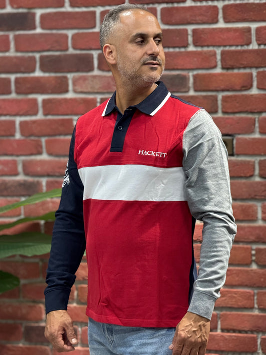 Hakett Men's polo shirt in a regular fit & FDN13