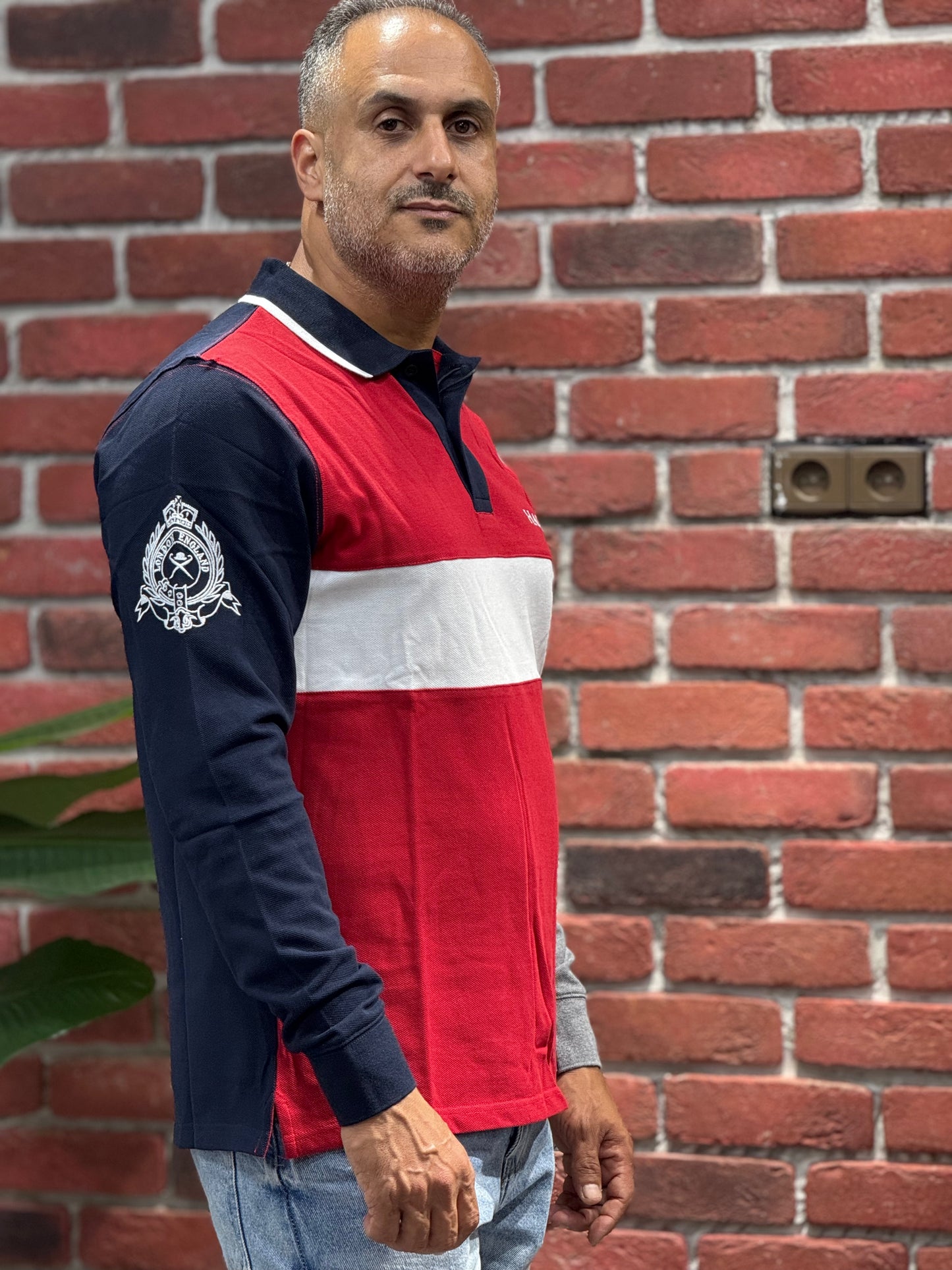 Hakett Men's polo shirt in a regular fit & FDN13