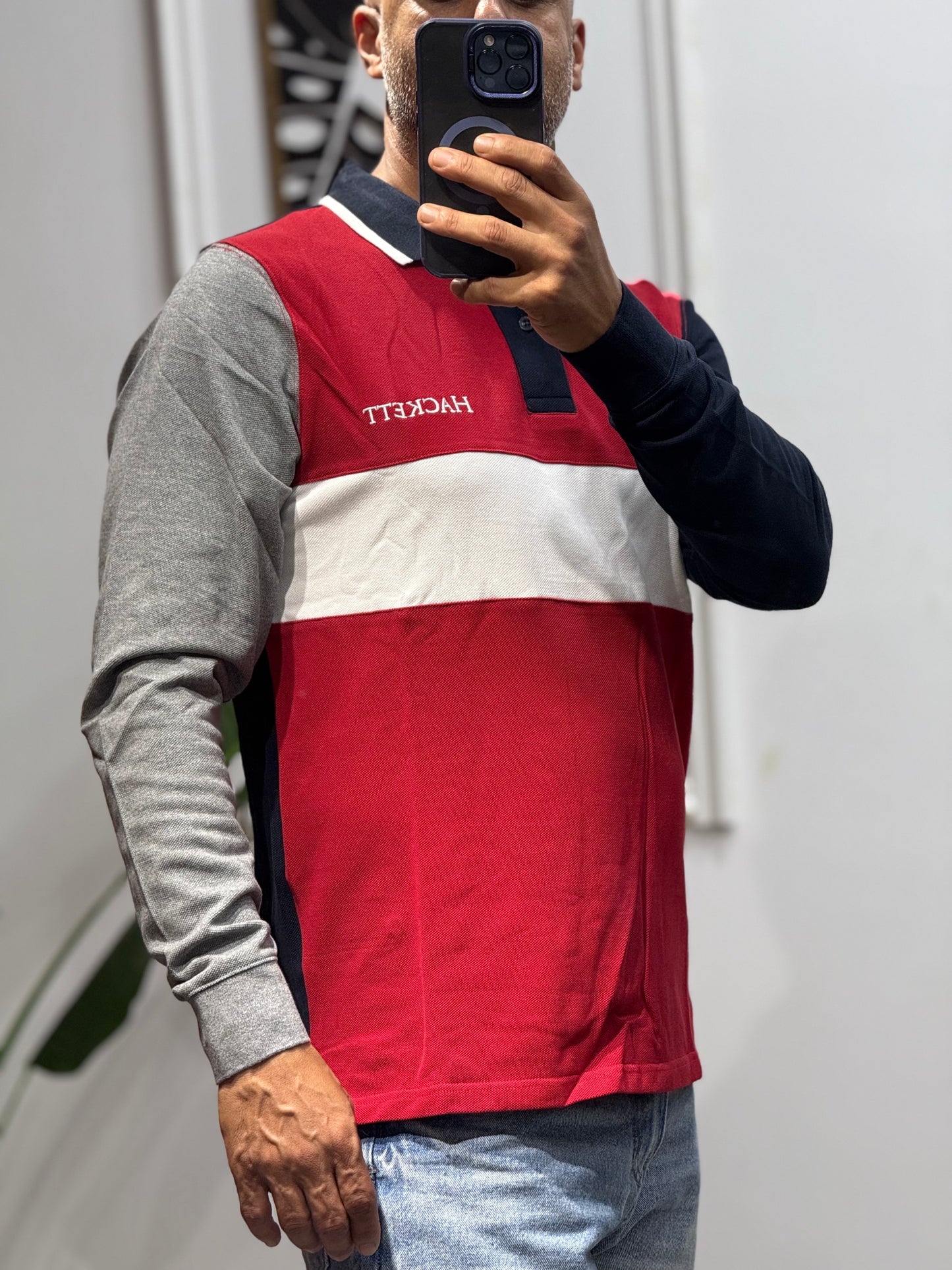 Hakett Men's polo shirt in a regular fit & FDN13