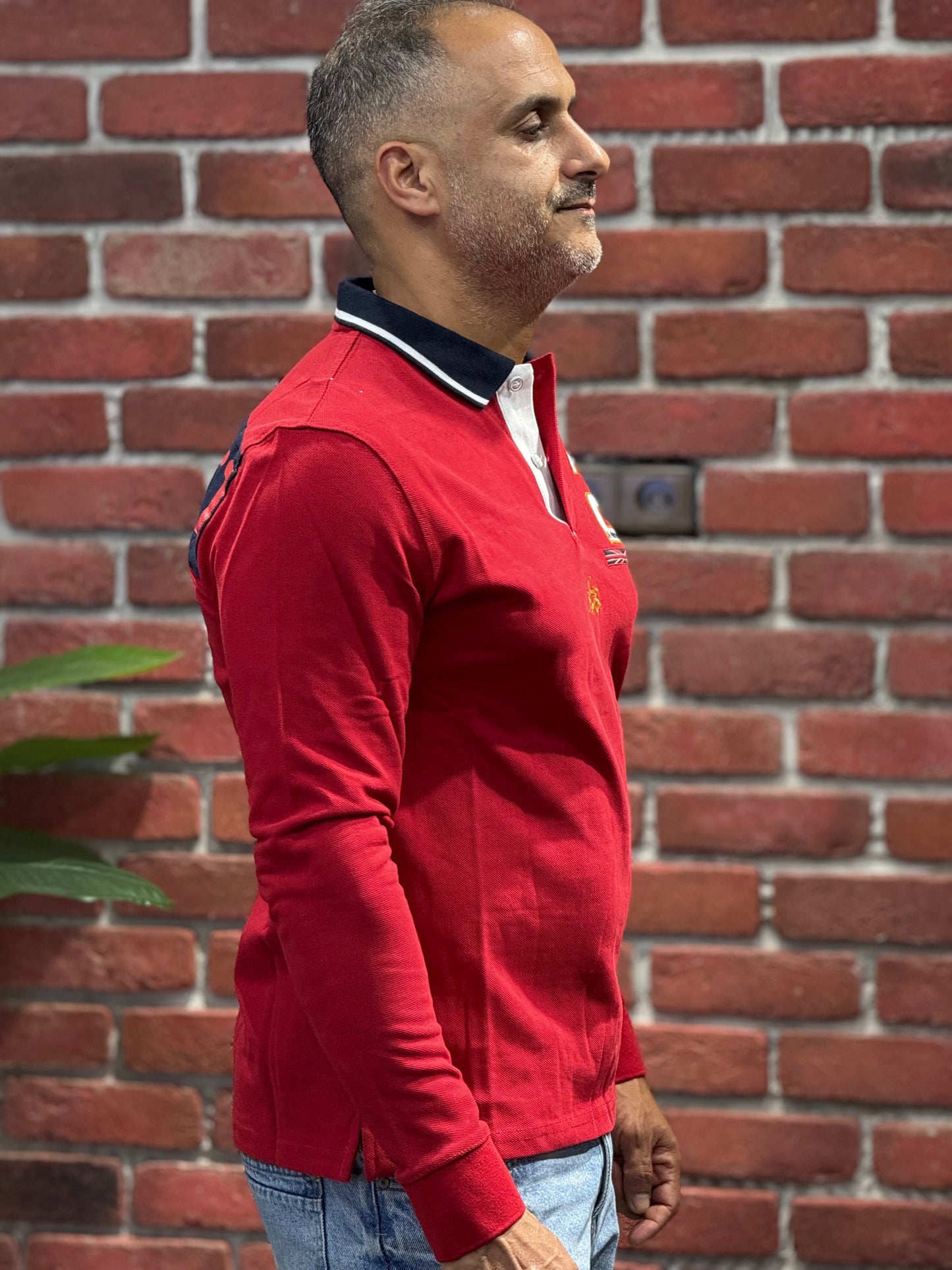 La Martina Men's polo shirt in a regular fit & FDN14