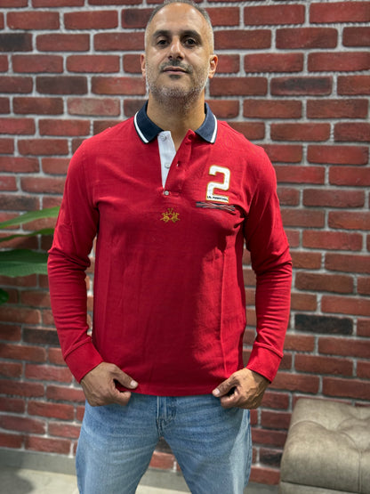 La Martina Men's polo shirt in a regular fit & FDN14