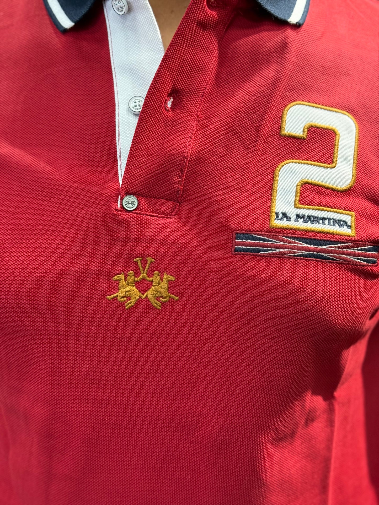 La Martina Men's polo shirt in a regular fit & FDN14